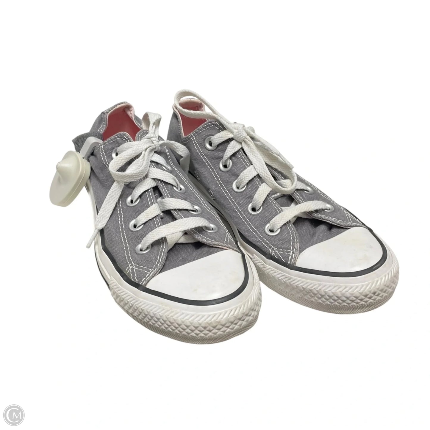 Shoes Sneakers By Converse In Grey & Pink, Size: 6