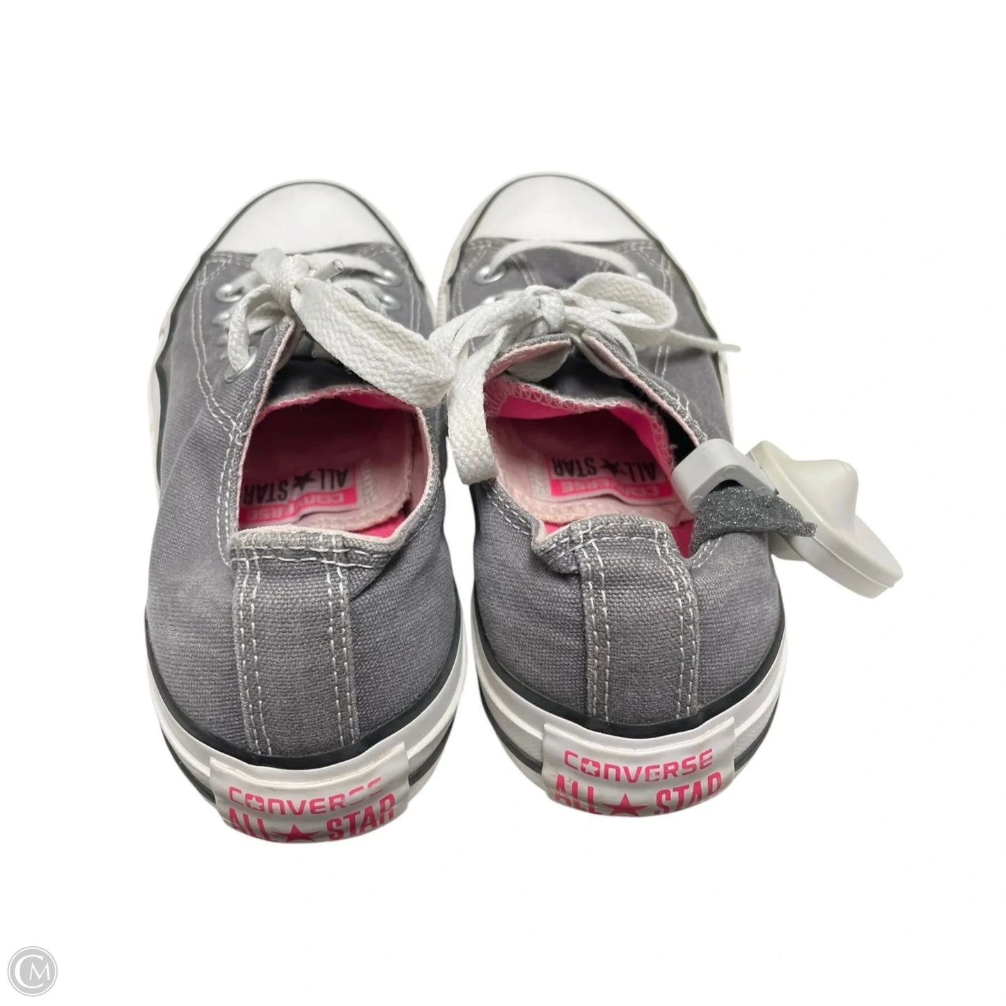 Shoes Sneakers By Converse In Grey & Pink, Size: 6