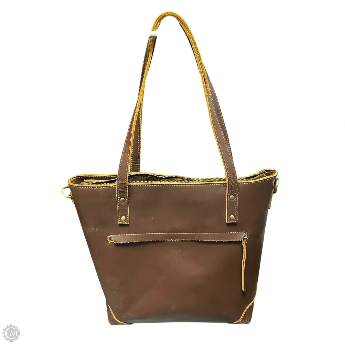 Tote Leather By THE LEATHER FARM, Size: Large