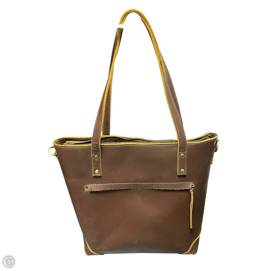 Tote Leather By THE LEATHER FARM, Size: Large