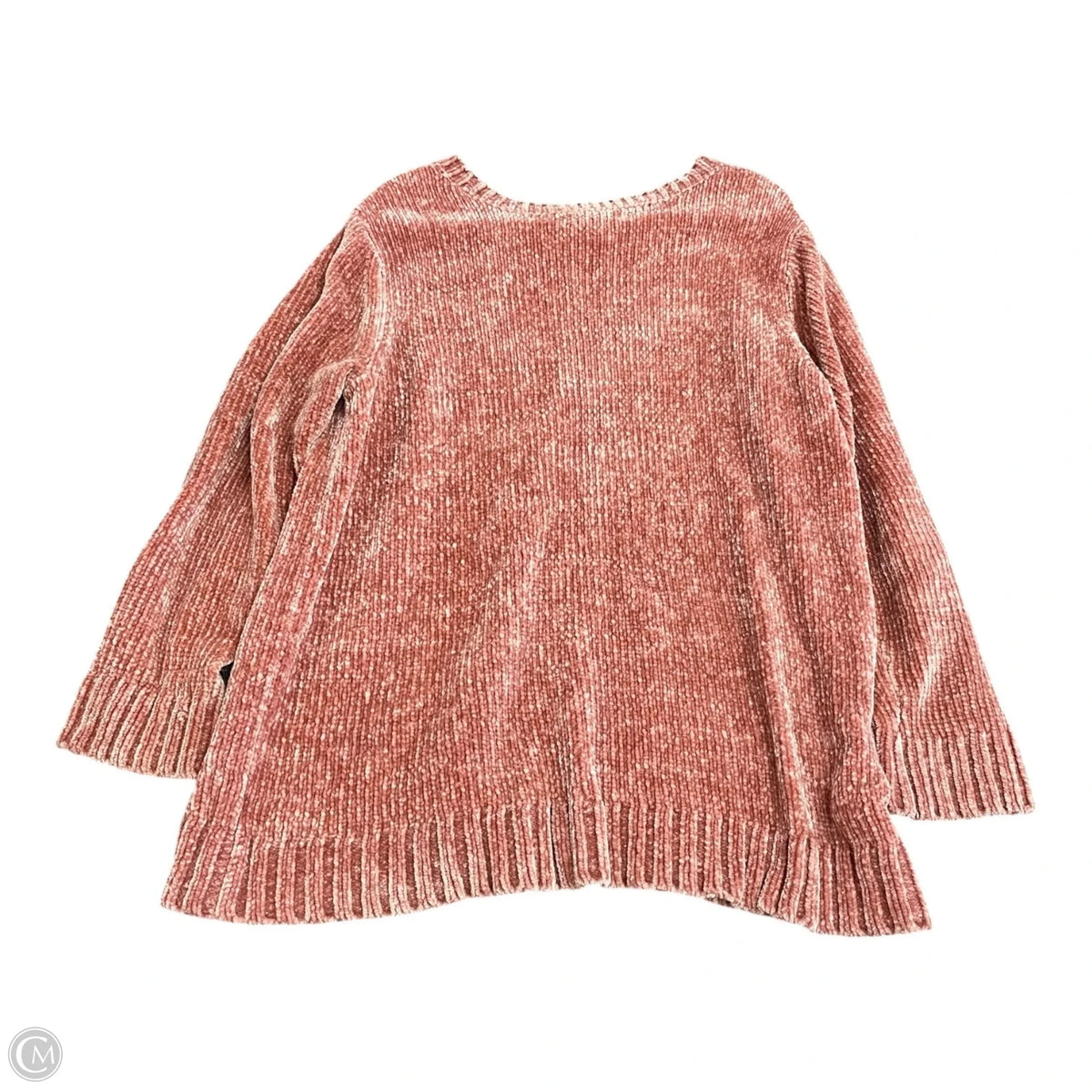 Sweater By Orvis In Pink, Size: Xxl