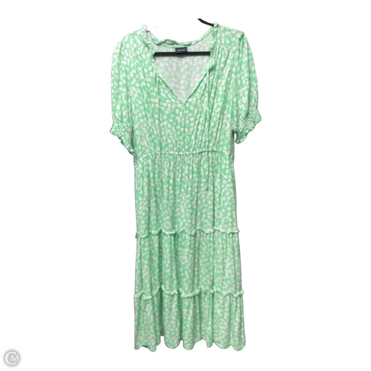 Dress Casual Maxi By Who What Wear In Floral Print, Size: L