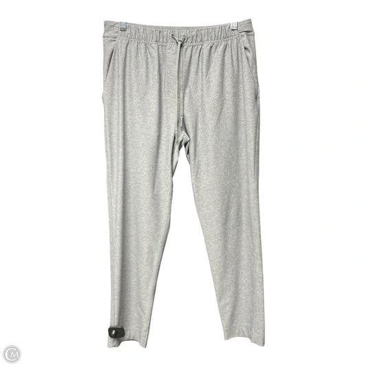 Athletic Pants By Lululemon In Grey, Size: 8