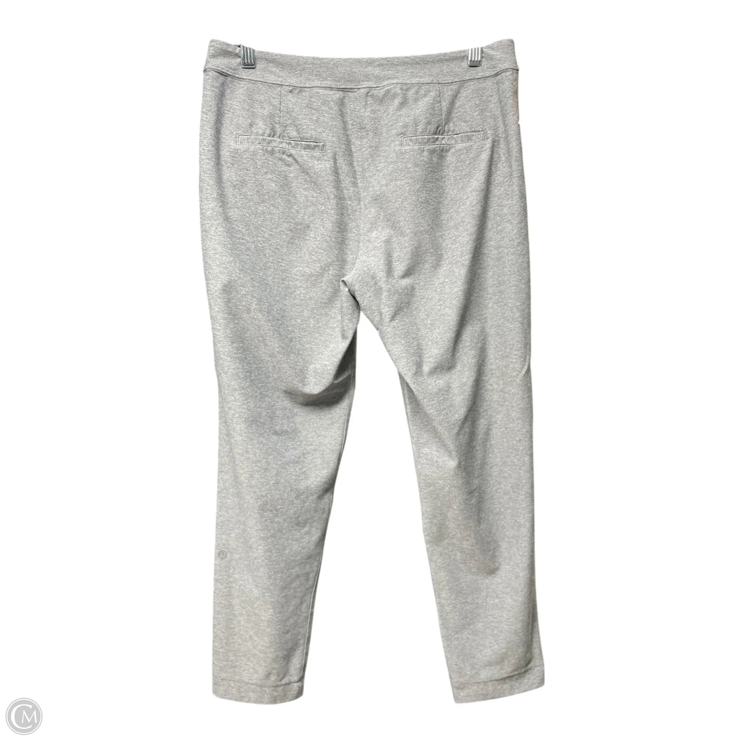 Athletic Pants By Lululemon In Grey, Size: 8