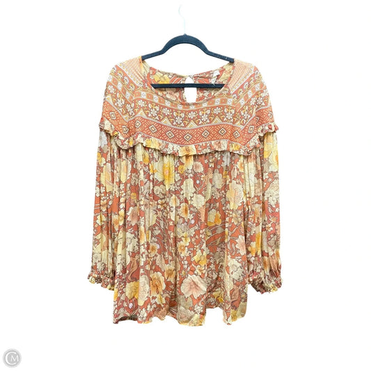 Top Long Sleeve By SPELL & THE GYPSY In Multi-colored, Size: Xxl