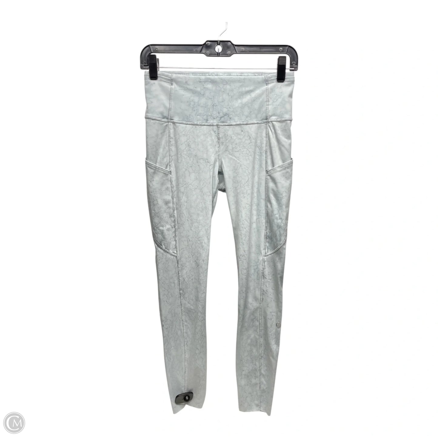 Athletic Leggings By Lululemon In White, Size: 6