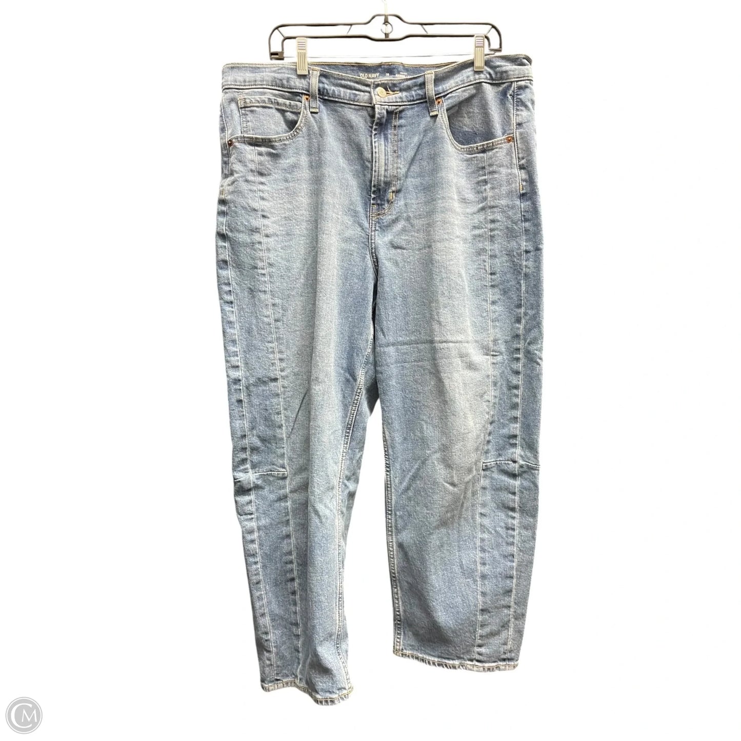 Jeans Wide Leg By Old Navy In Blue, Size: 16