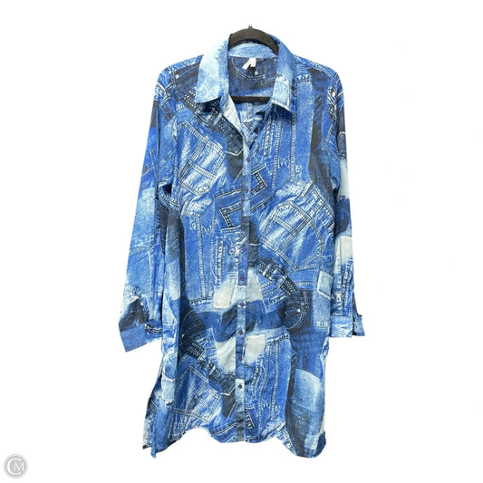 Dress Casual Short By Live 4 Truth In Blue, Size: L