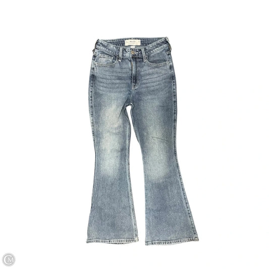 Jeans Flared By Hollister In Blue, Size: 2