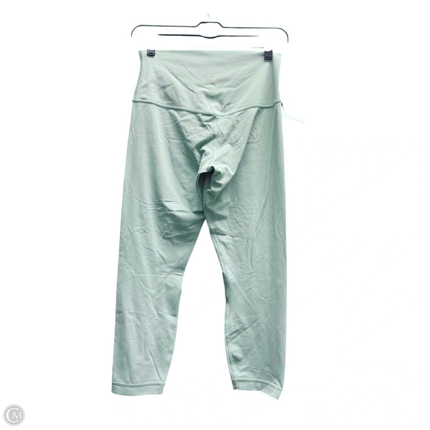 Athletic Capris By Lululemon In Green, Size: L