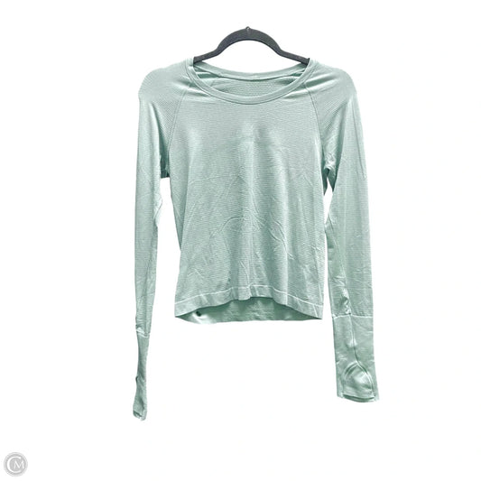 Athletic Top By Lululemon In Green, Size: M