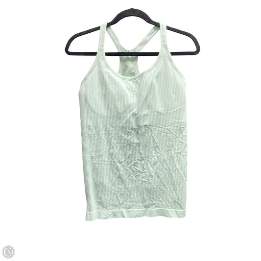 Athletic Tank Top By Lululemon In Teal, Size: 10