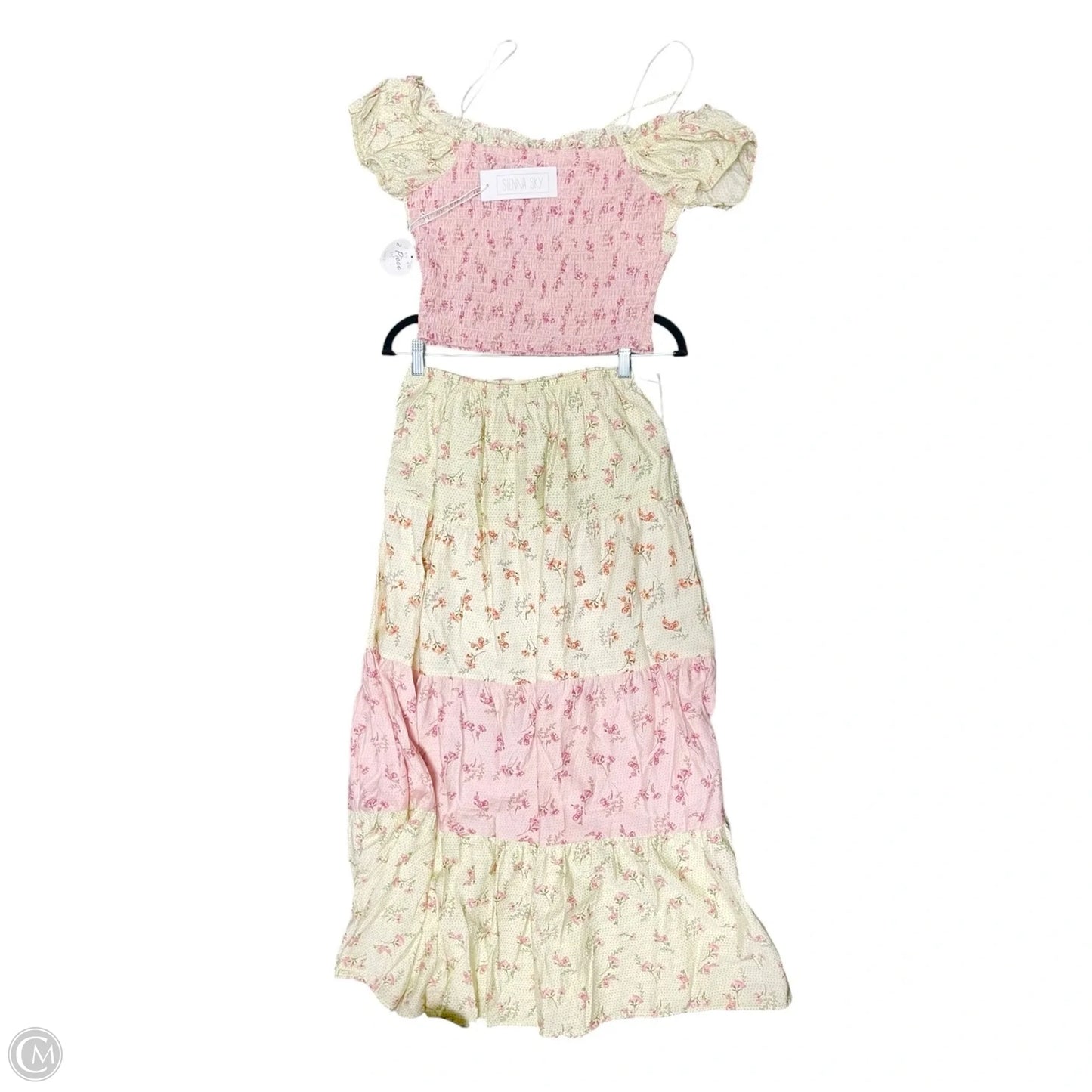 Skirt Set 2pc By Sienna Sky In Floral Print, Size: M