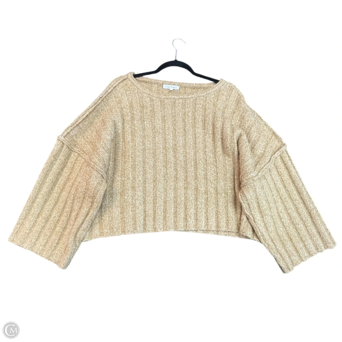 Sweater By FREE THE ROSES In Tan, Size: S
