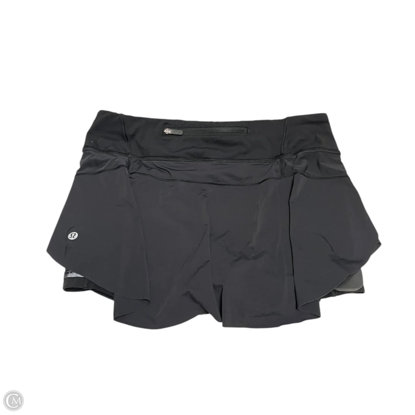 Athletic Skort By Lululemon In Black, Size: 6