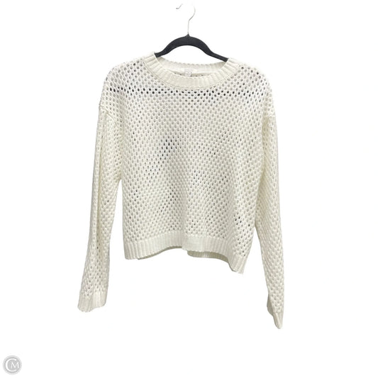 Sweater By ORANGE KISS ESSENTIALS In White, Size: Xl