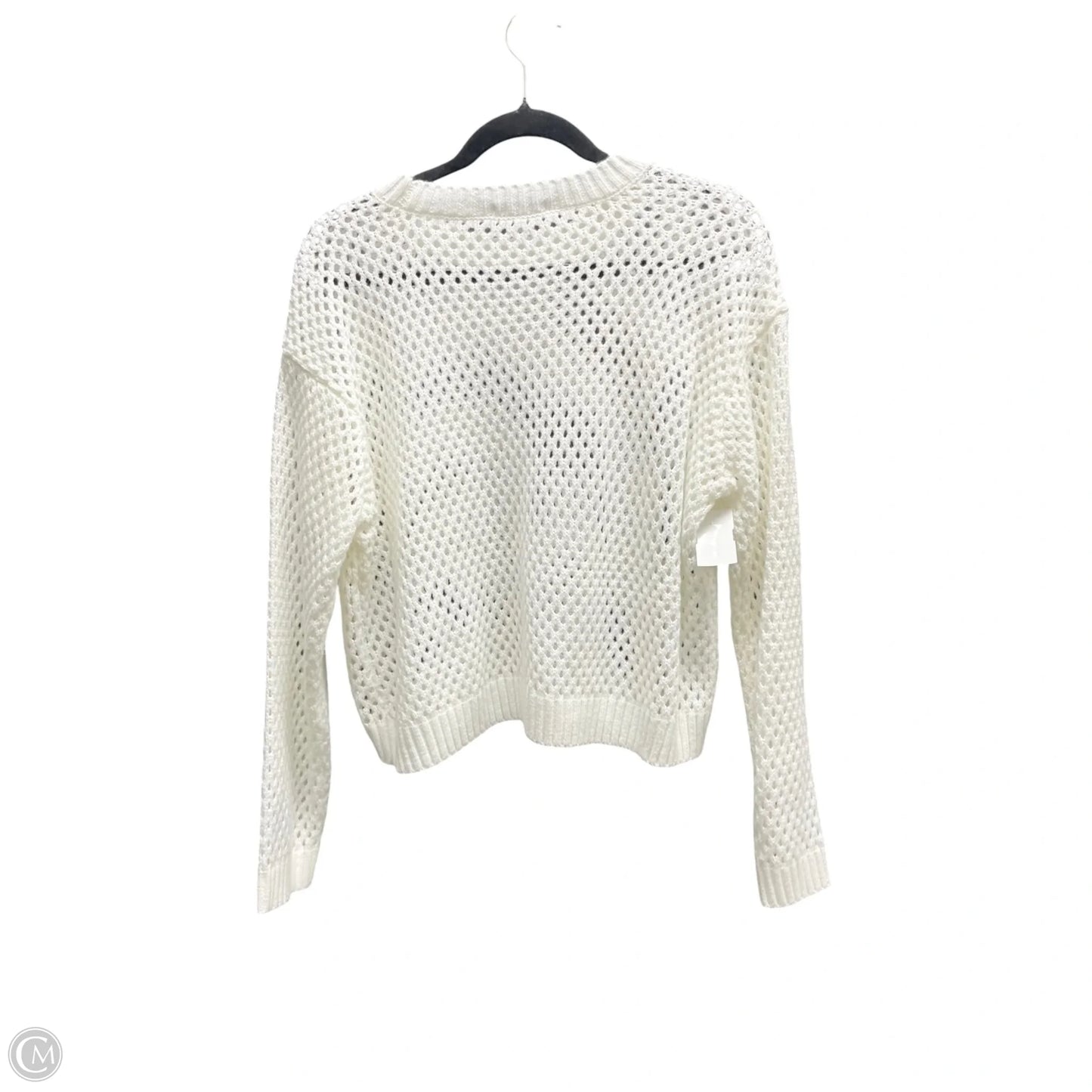 Sweater By ORANGE KISS ESSENTIALS In White, Size: Xl