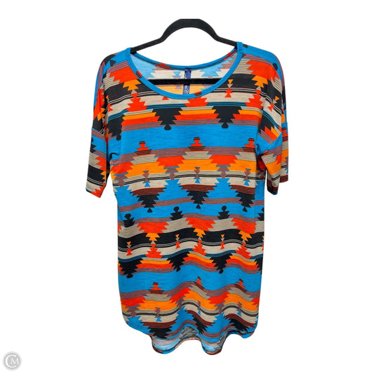 Tunic Short Sleeve By James In Multi-colored, Size: S