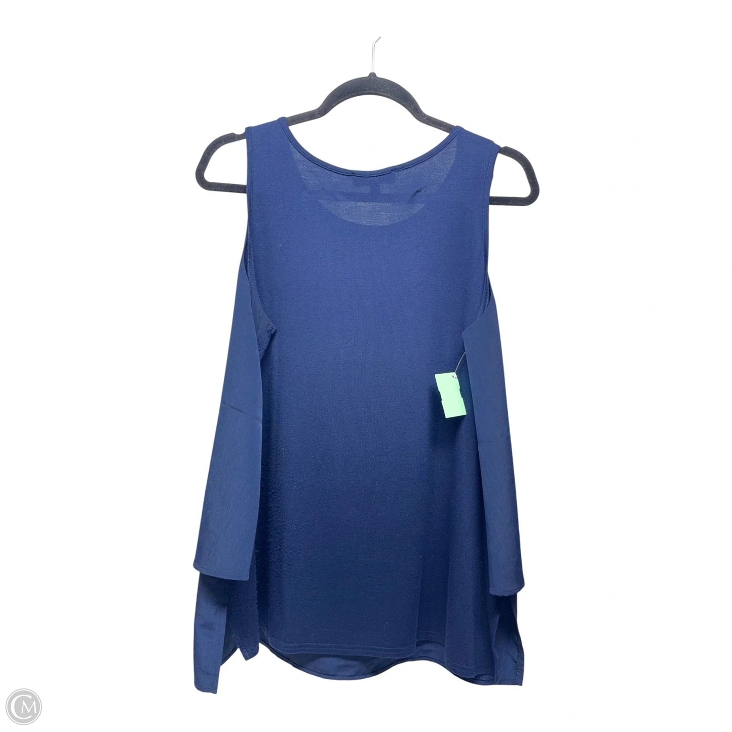 Top Sleeveless By Clothes Mentor In Navy, Size: M