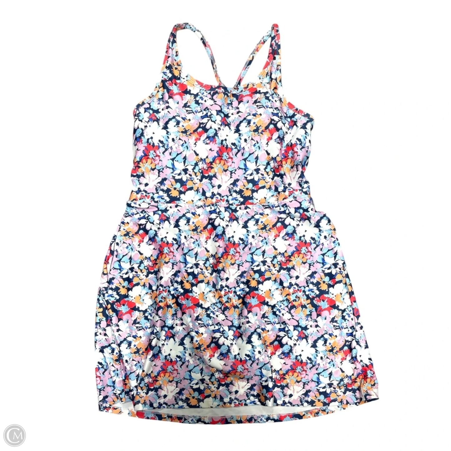 Athletic Dress By Freely In Floral Print, Size: M