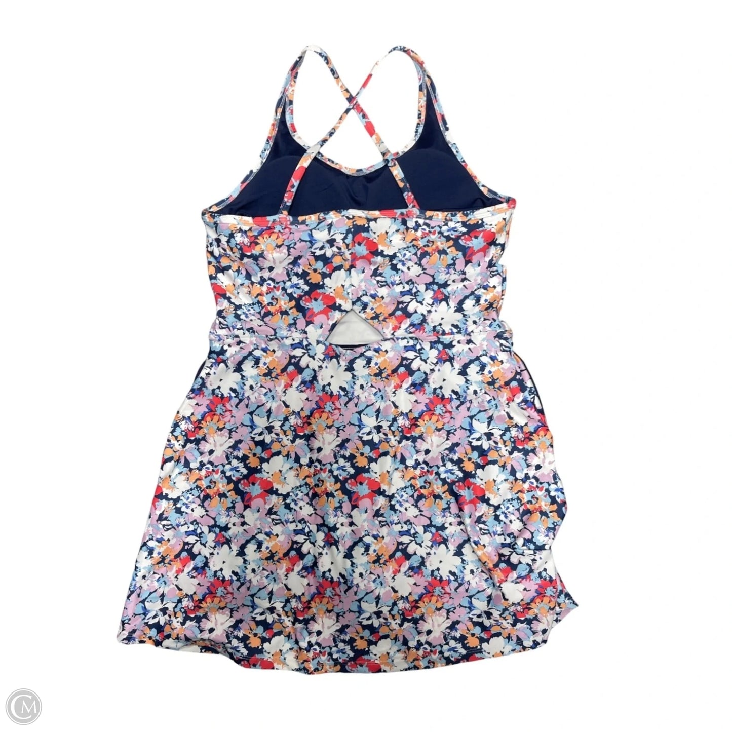 Athletic Dress By Freely In Floral Print, Size: M