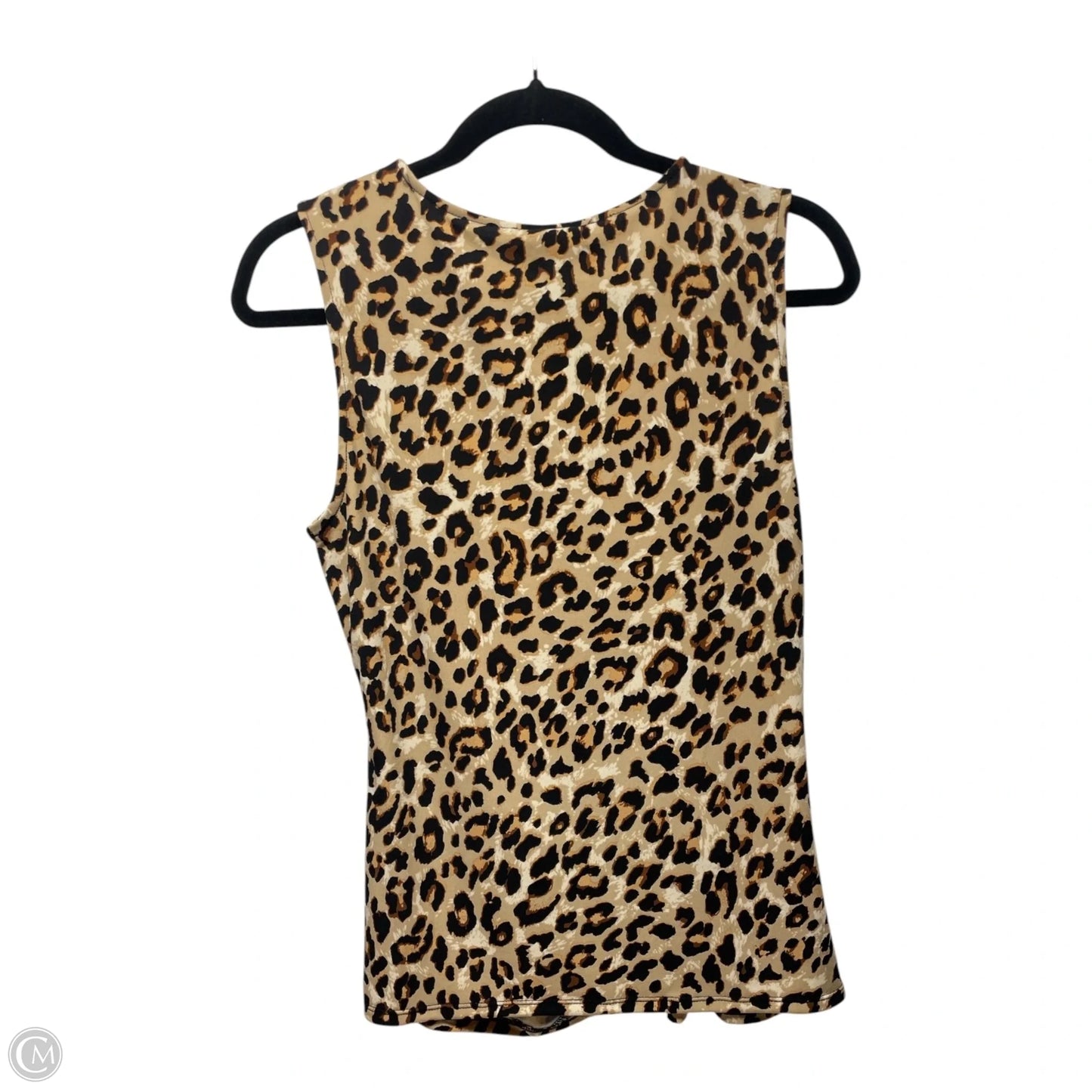Top Sleeveless By Zenana In Leopard Print, Size: S