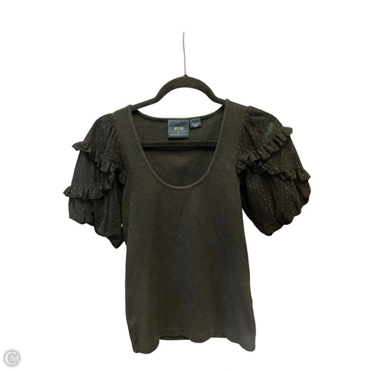Top Short Sleeve By Maeve In Black, Size: Xs