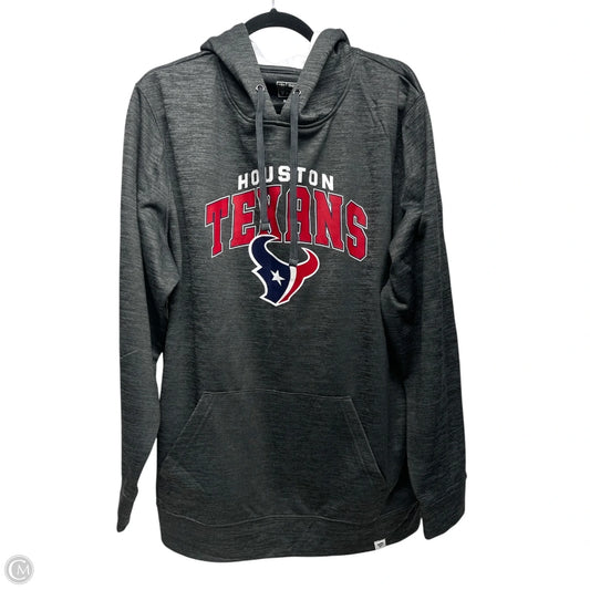 Sweatshirt Hoodie By Nfl In Grey, Size: Xl