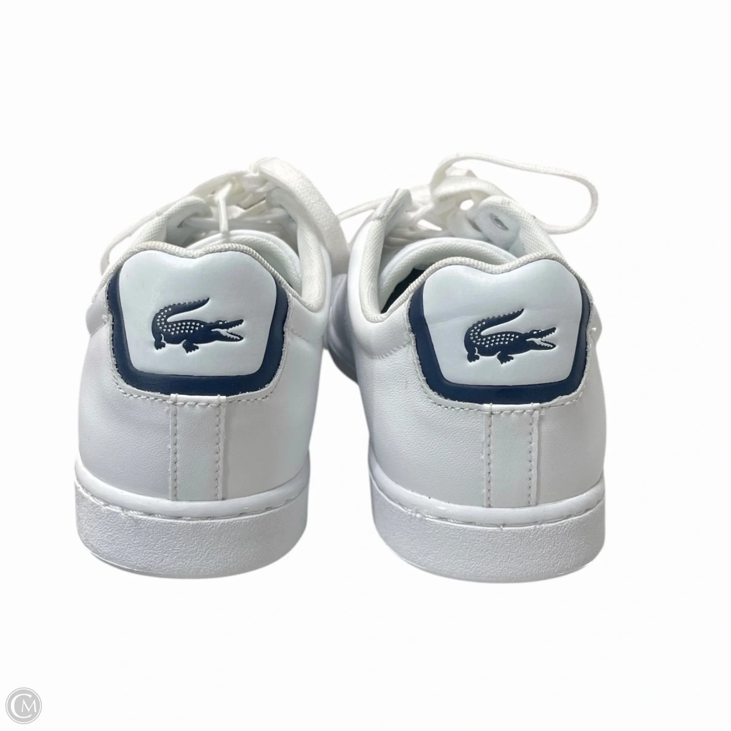 Shoes Athletic By Lacoste In White, Size: 10.5