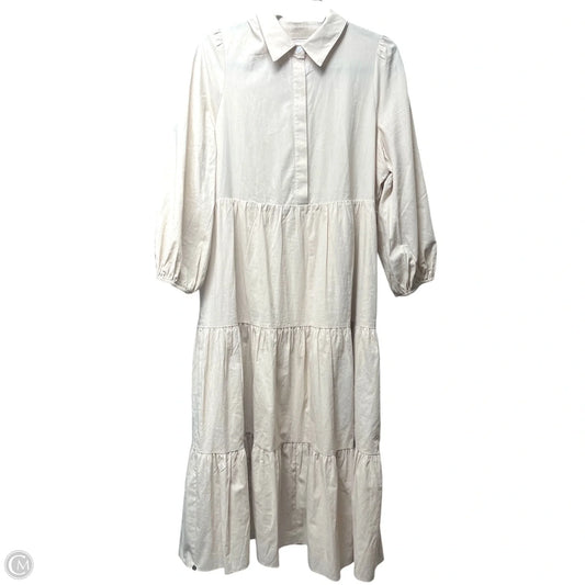 Dress Casual Maxi By Pomander Place In Tan, Size: M