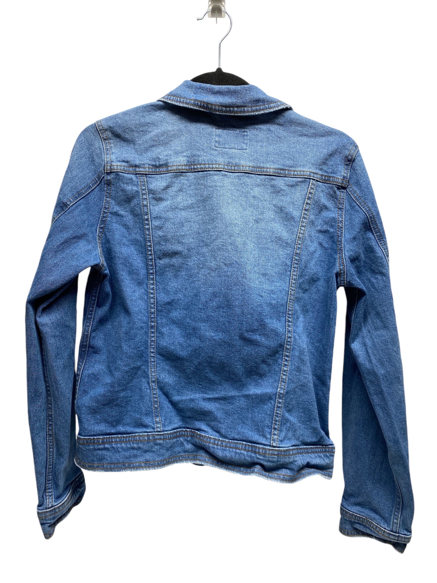 Jacket Denim By Universal Thread In Blue Denim, Size: M