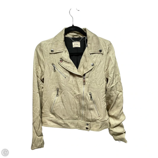 Jacket Designer By Elie Tahari In Tan, Size: Sp