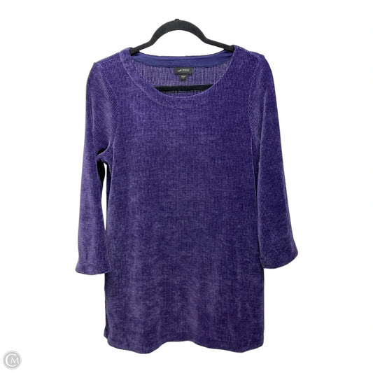 Sweater By J. Jill In Purple, Size: S