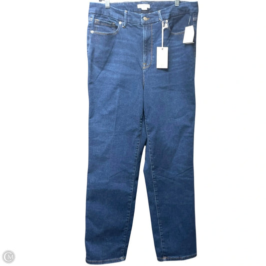 Jeans Skinny By Good American In Blue Denim, Size: 14