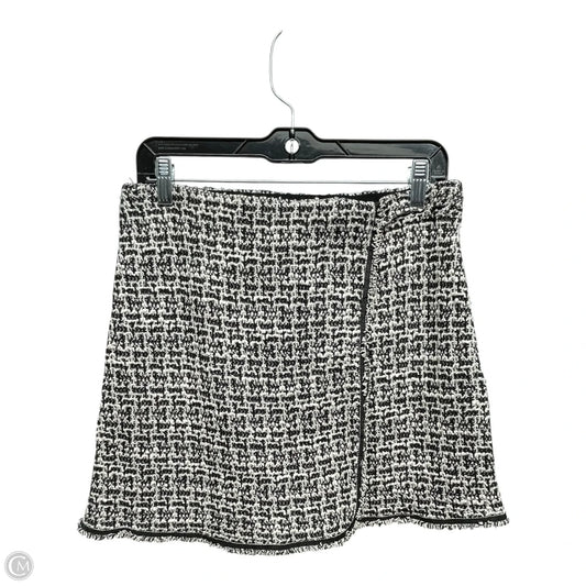 Skirt Mini & Short By Max Studio In Black & White, Size: M