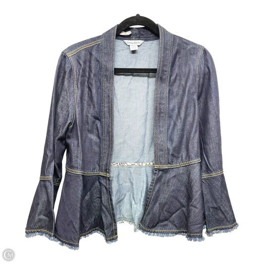 Blazer By Tommy Bahama In Blue Denim, Size: Xs