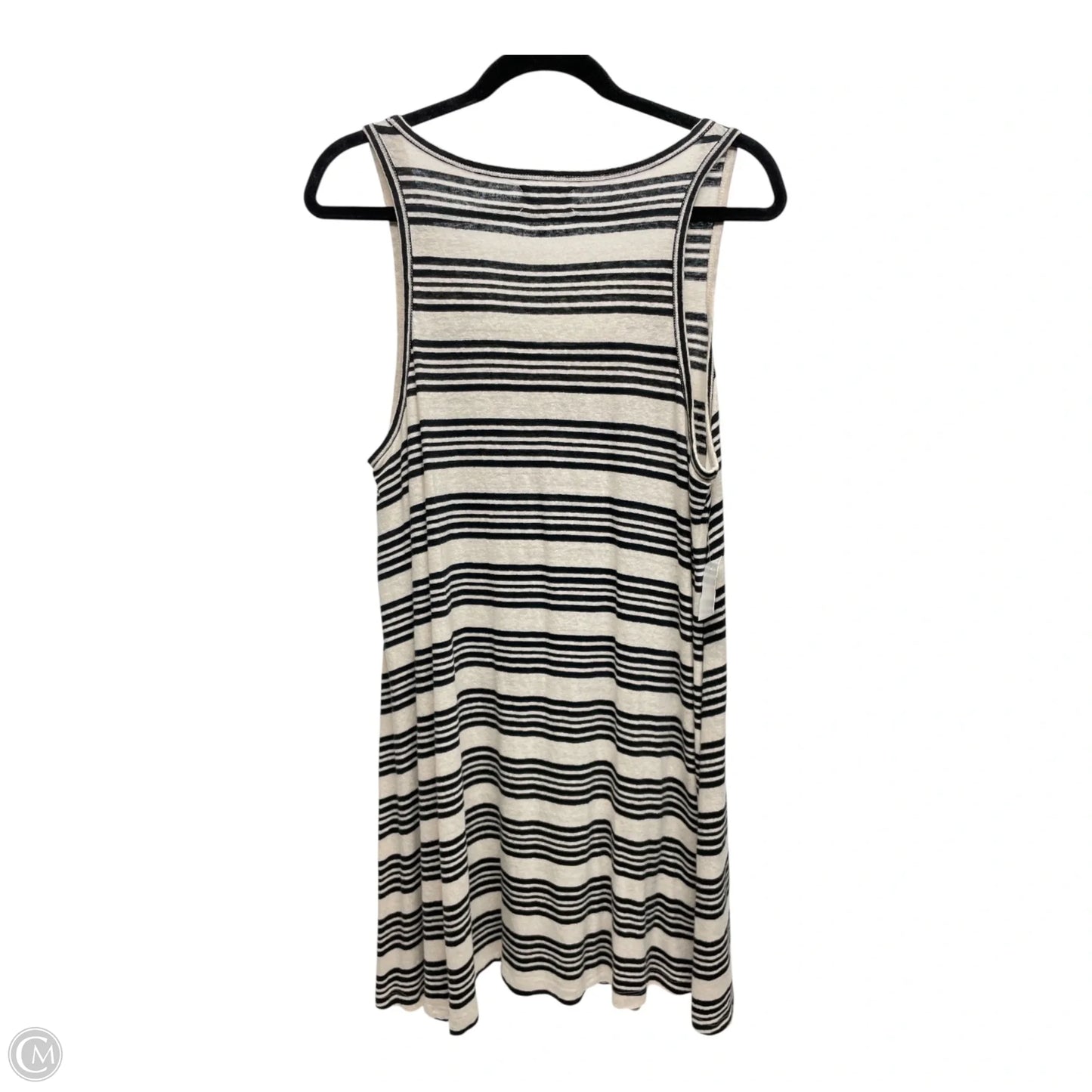 Tunic Sleeveless By Lou And Grey In Striped Pattern, Size: M
