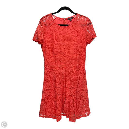 Dress Casual Short By Apt 9 In Orange, Size: 10