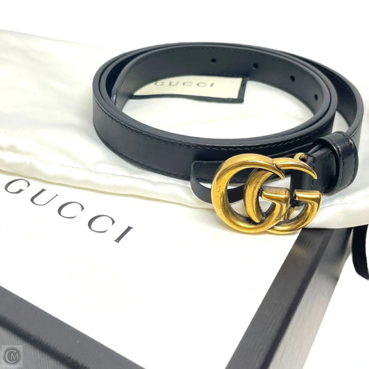 Belt Luxury Designer By Gucci, Size: Medium