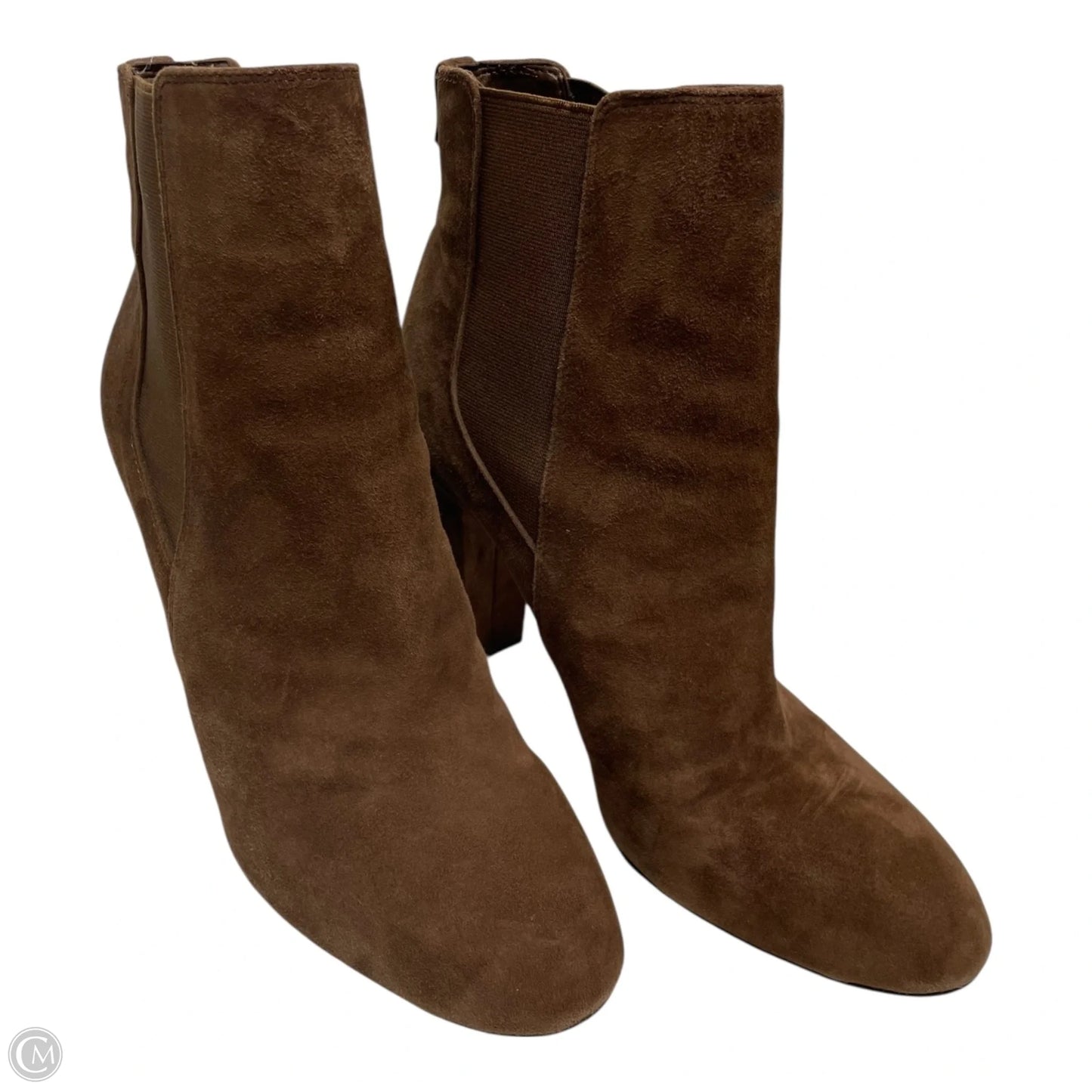Boots Ankle Heels By Sam Edelman In Brown, Size: 10