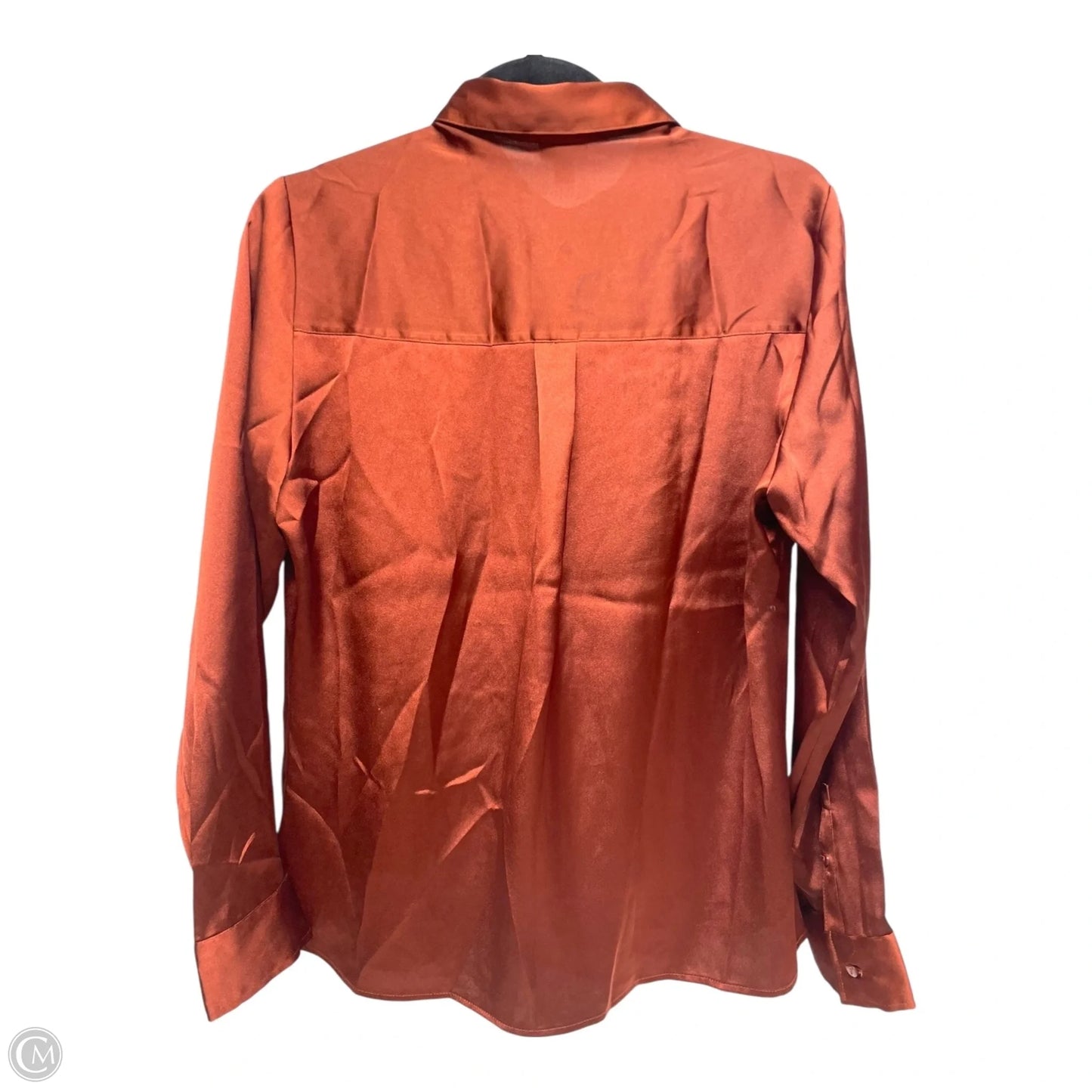 Top Long Sleeve By Express In Brown, Size: M