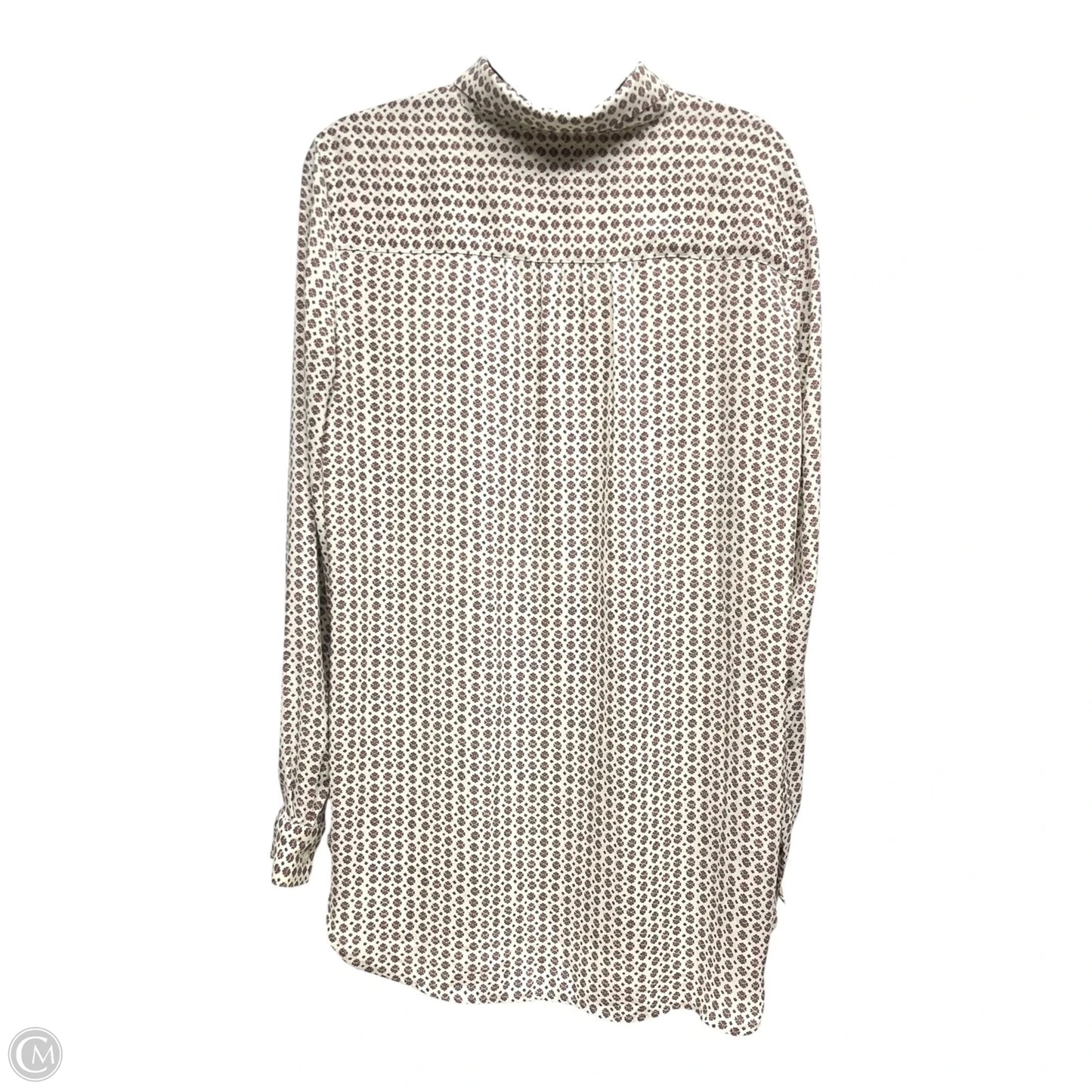 Top Long Sleeve By Loft In Floral Print, Size: M
