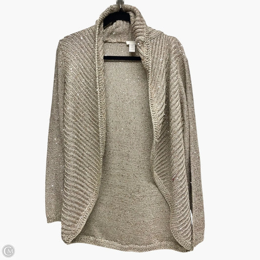 Cardigan By Chicos In Beige, Size: M