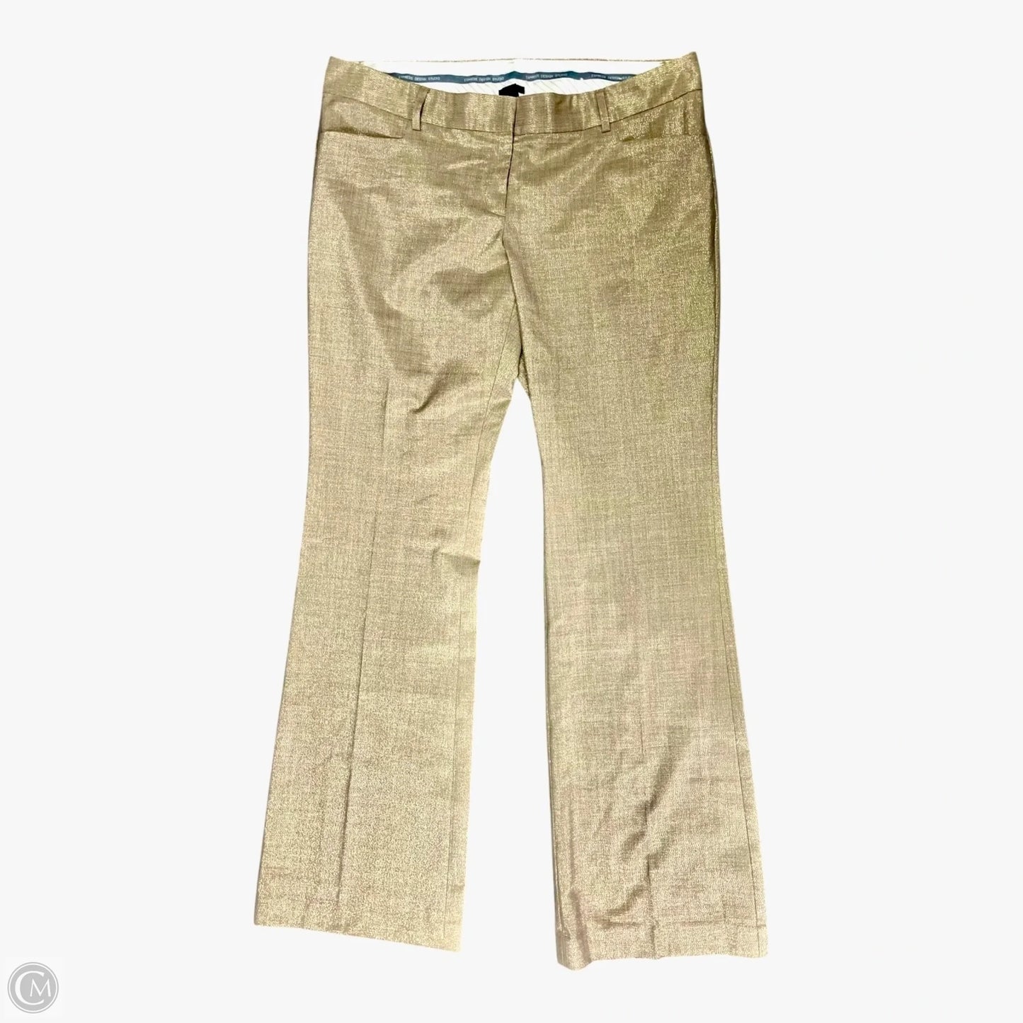 Pants Dress By Express In Gold, Size: 10