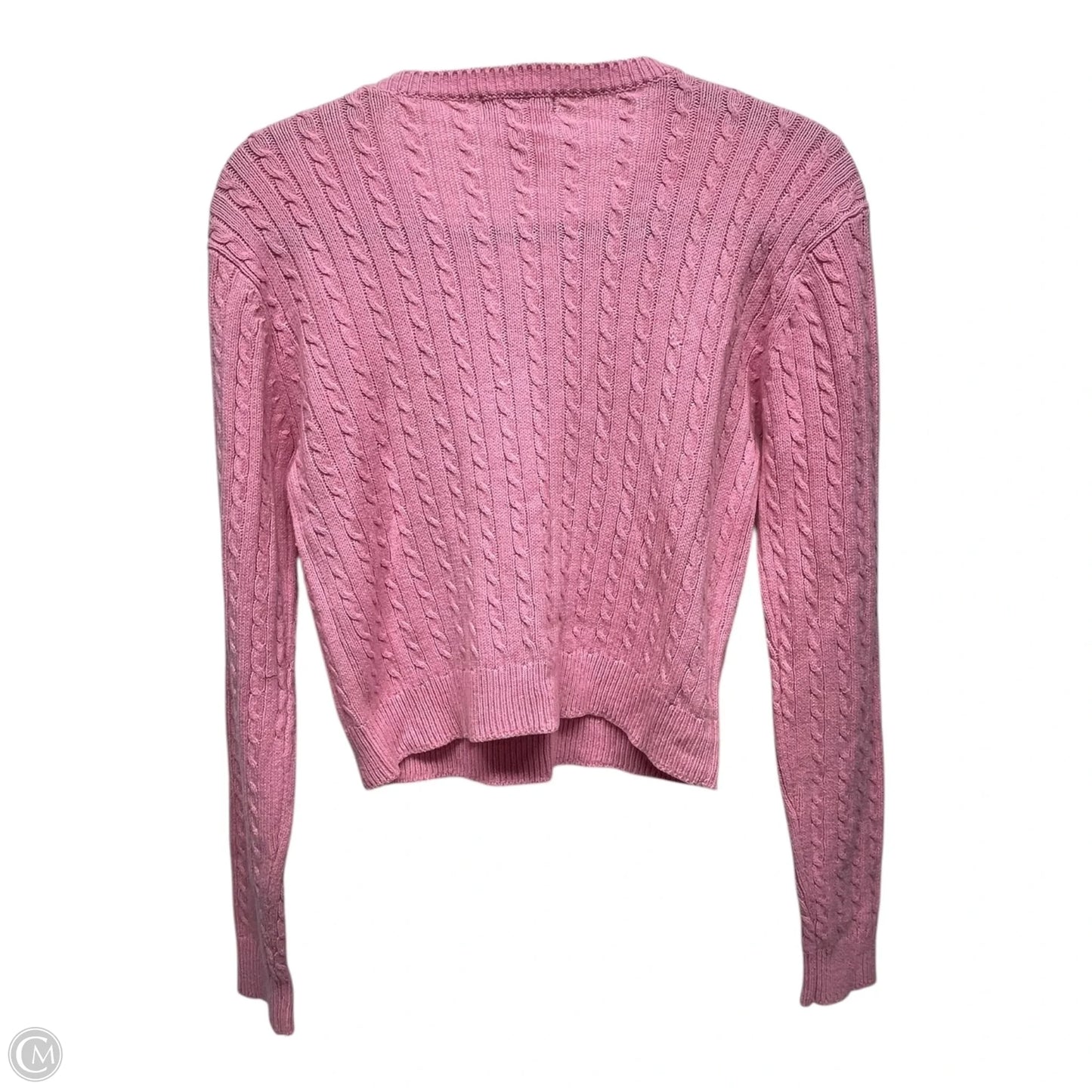 Sweater By Esprit In Pink, Size: L