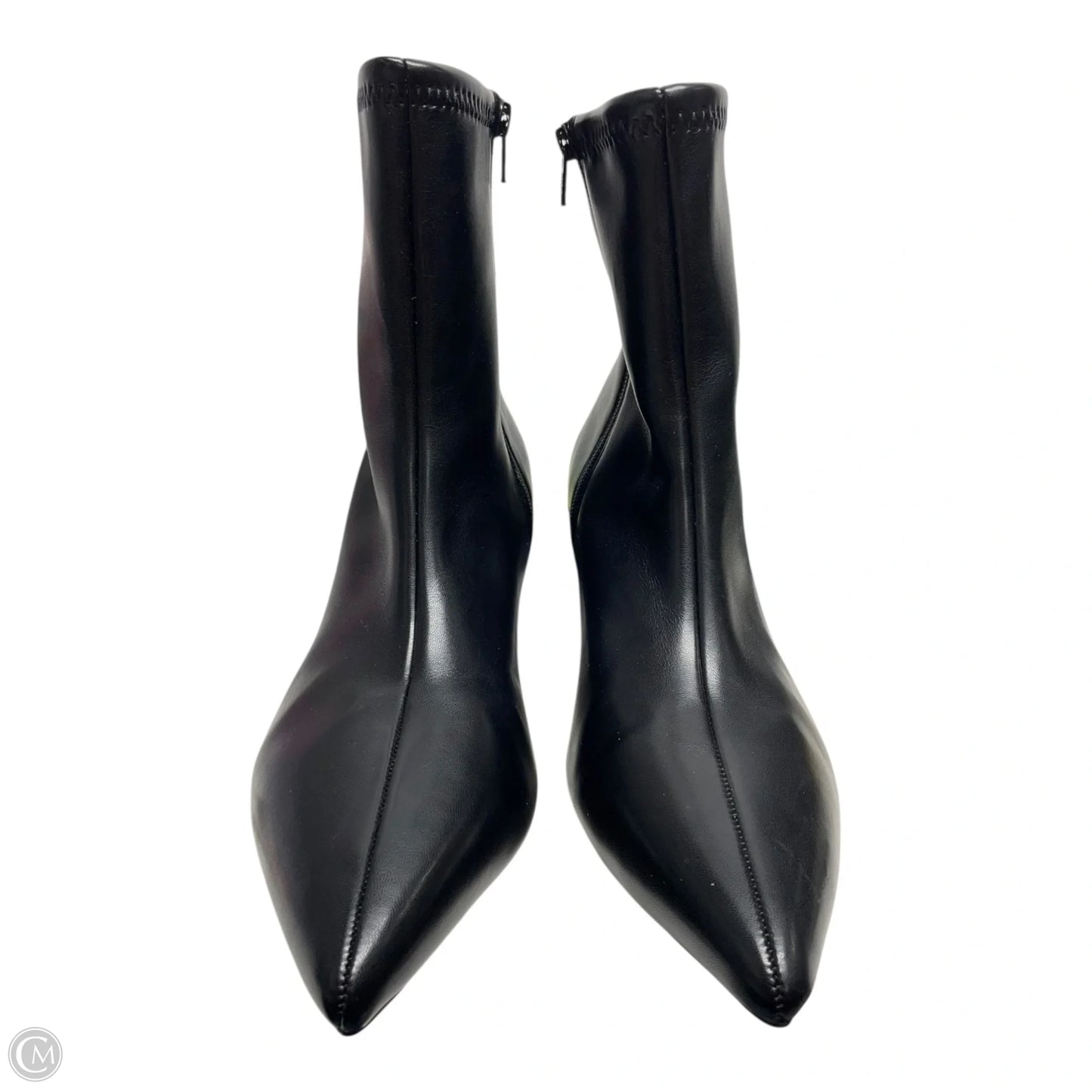 Boots Ankle Heels By A New Day In Black, Size: 9.5