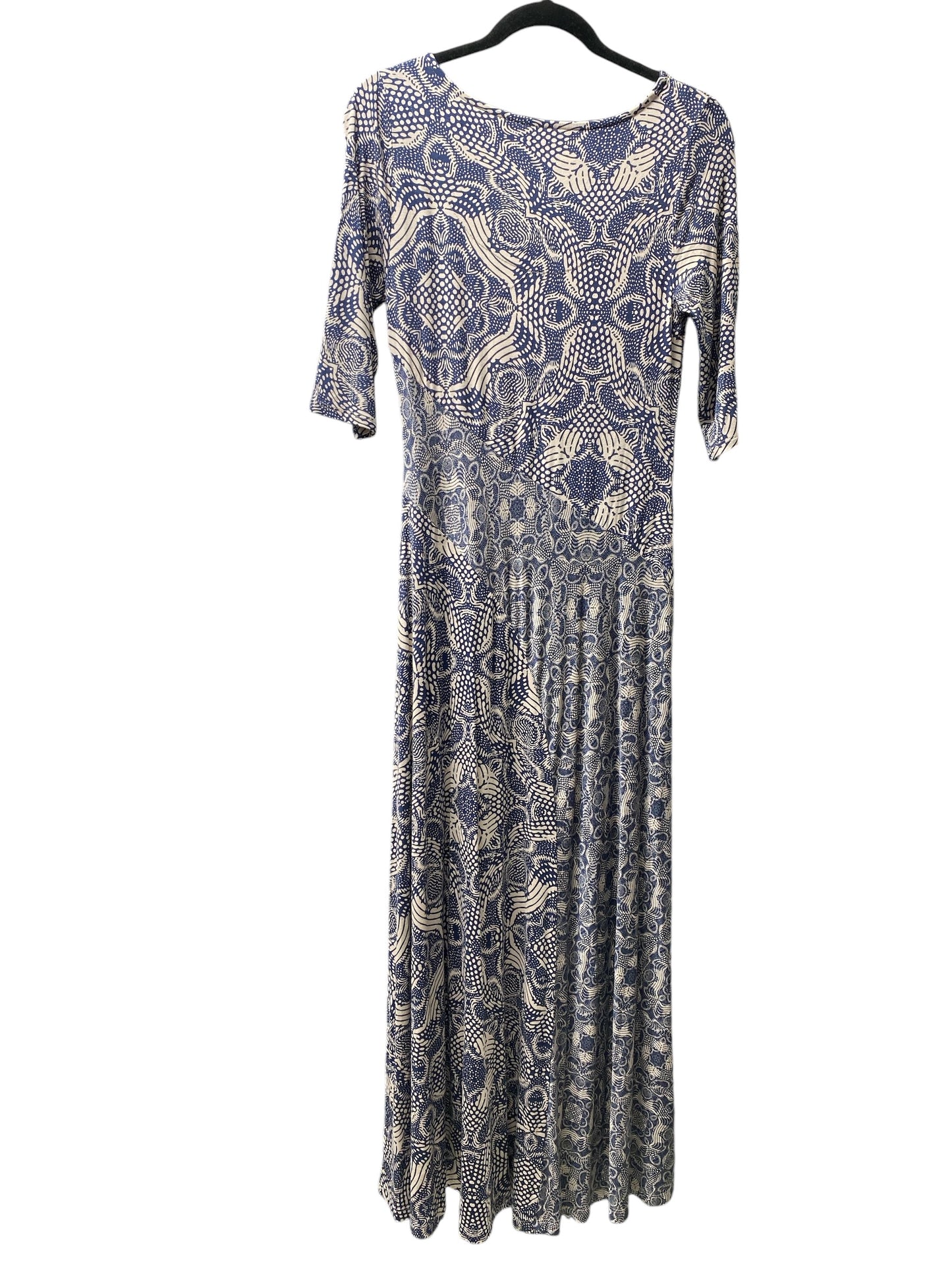 Dress Casual Maxi By Soft Surroundings In Blue & Pink, Size: Xs