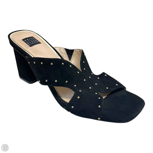 Shoes Heels Block By White House Black Market In Black, Size: 9.5