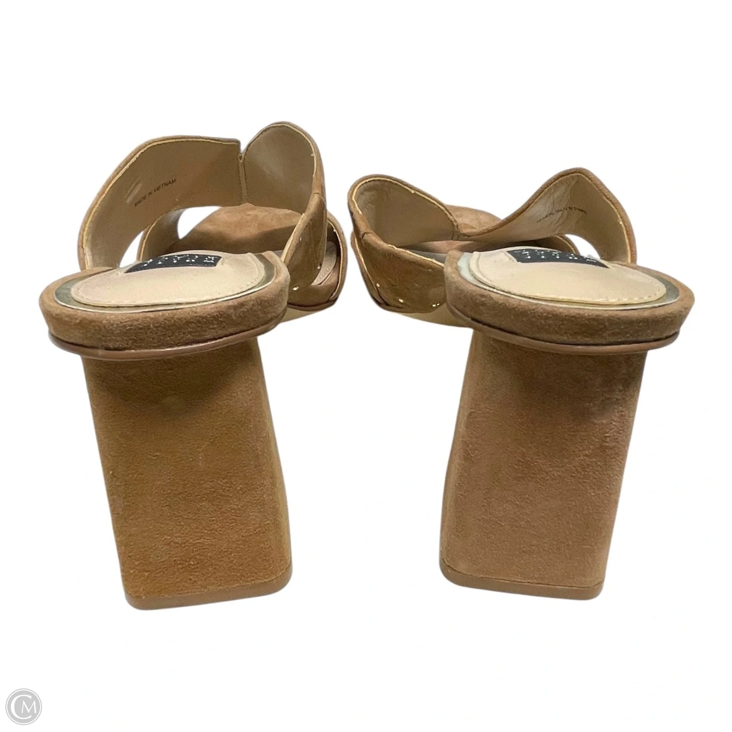 Shoes Heels Block By White House Black Market In Tan, Size: 9.5