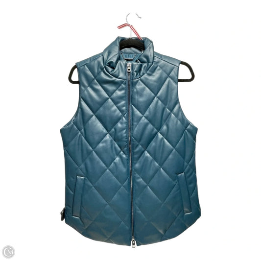 Vest Puffer & Quilted By Chicos In Blue, Size: S